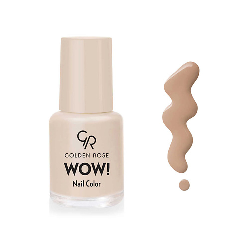 Лак для ногтей GOLDEN ROSE Лак для ногтей WOW! Nail Color Clear