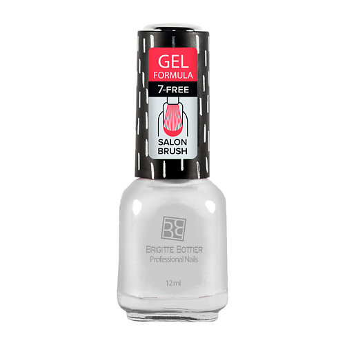 Лак для ногтей BRIGITTE BOTTIER Лак для ногтей GEL FORMULA тон 01 прозрачный