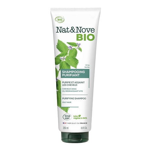 

KERANOVE Шампунь для жирных волос Крапива Nat & Nove Bio Shampoo, Шампунь для жирных волос Крапива Nat & Nove Bio Shampoo