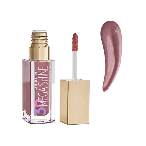 

GOLDEN ROSE Блеск для губ 3D Mega Shine Lipgloss, Блеск для губ 3D Mega Shine Lipgloss