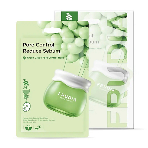 

FRUDIA Набор масок для лица с зеленым виноградом, Набор масок для лица с зеленым виноградом