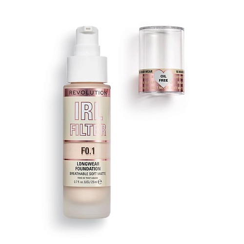 REVOLUTION MAKEUP Тональная основа IRL FILTER LONGWEAR FOUNDATION