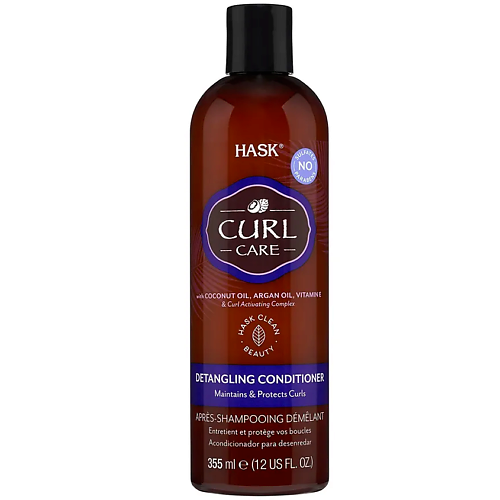 

HASK Curl Care Detangling Conditioner - кондиционер для вьющихся волос, облегчающий расчесывание, Curl Care Detangling Conditioner - кондиционер для вьющихся волос, облегчающий расчесывание