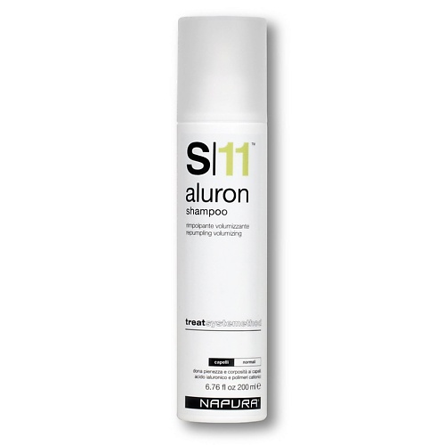 

NAPURA S11 ALURON SHAMPOO Шампунь с гиалуроновой кислотой 200.0, S11 ALURON SHAMPOO Шампунь с гиалуроновой кислотой