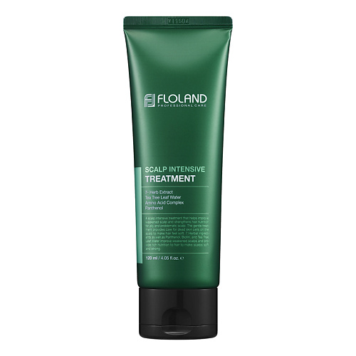 

FLOLAND Укрепляющий бальзам 3-в-1 с биотином и экстрактом чайного дерева Scalp Intensive Treatment 120, Укрепляющий бальзам 3-в-1 с биотином и экстрактом чайного дерева Scalp Intensive Treatment