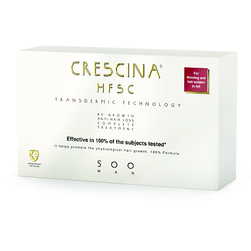   Летуаль CRESCINA Transdermic Комплекс против выпадения и для роста волос для мужчин 70.0