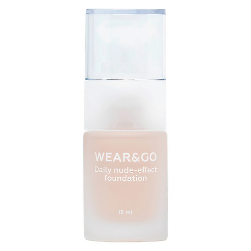 ЛЭТУАЛЬ Легкий тональный крем естественный эффект WEAR&GO Daily nude-effect foundation