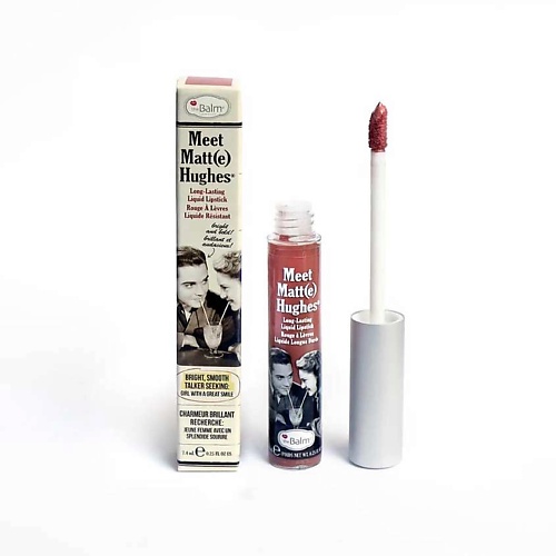 

THEBALM Стойкая матовая жидкая помада Meet Matt(e) Hughes, Стойкая матовая жидкая помада Meet Matt(e) Hughes
