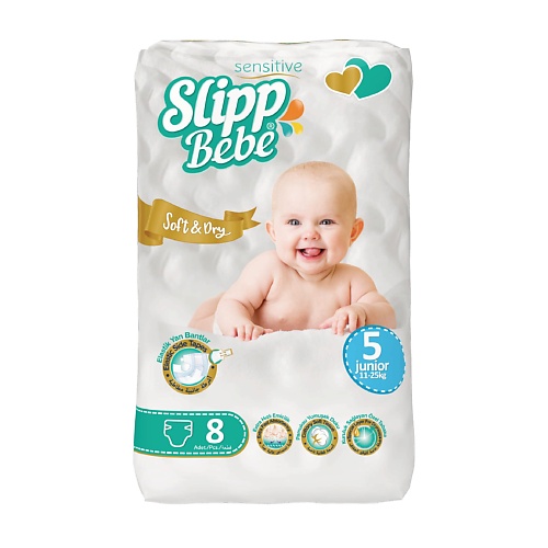 

SLIPP BEBE Подгузники для детей № 5 8.0, Подгузники для детей № 5