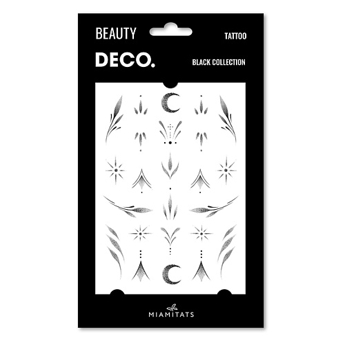 

DECO. Татуировка для тела BLACK COLLECTION by Miami tattoos переводная (Mini), Татуировка для тела BLACK COLLECTION by Miami tattoos переводная (Mini)