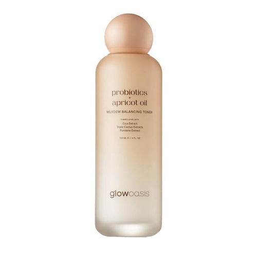 

GLOWOASIS Тонер для лица с пробиотиками и маслом абрикоса Probiotics + Apricot Oil, Тонер для лица с пробиотиками и маслом абрикоса Probiotics + Apricot Oil