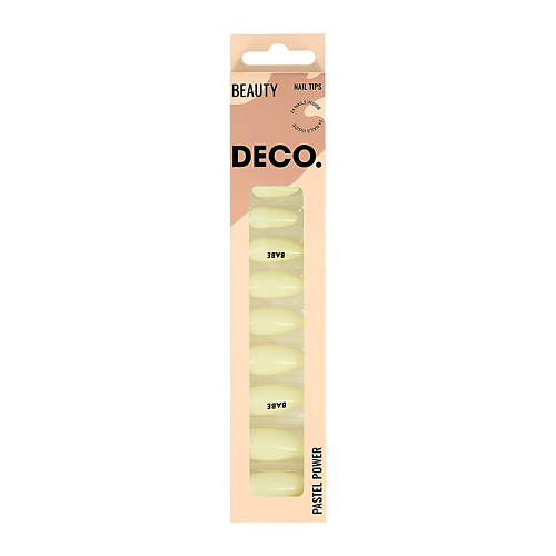 

DECO. Набор накладных ногтей PASTEL POWER babe, Набор накладных ногтей PASTEL POWER babe