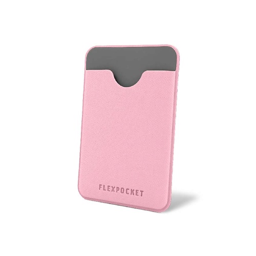 фото Flexpocket чехол для карты на телефон из экокожи, на клеевой основе