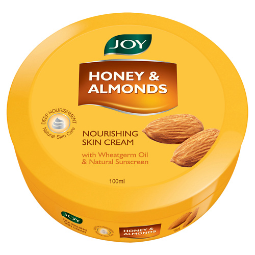 

JOY BEAUTIFUL BY NATURE Питательный крем для кожи с медом и миндалем 100.0, Питательный крем для кожи с медом и миндалем