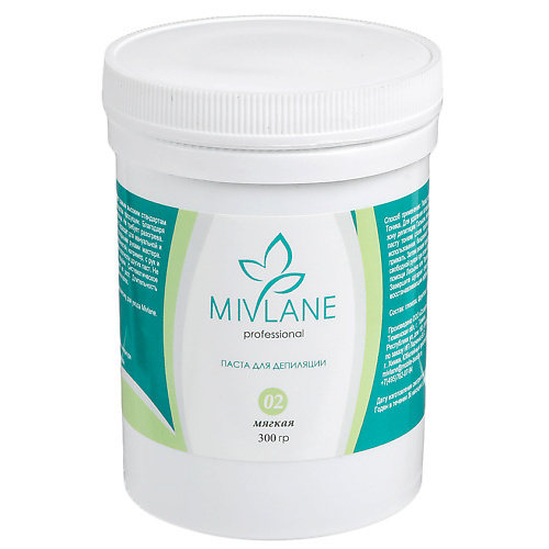 

MIVLANE Сахарная паста для шугаринга и депиляции Мягкая 300.0, Сахарная паста для шугаринга и депиляции Мягкая