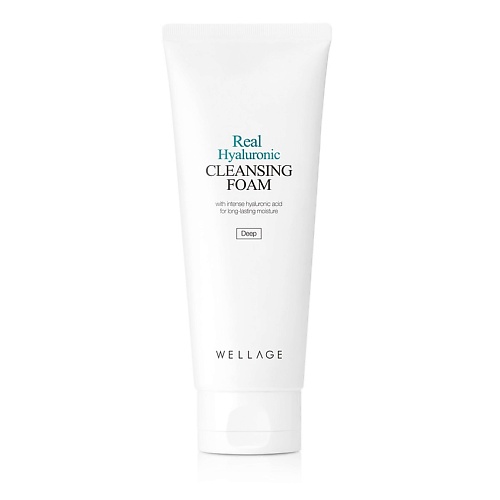 

WELLAGE Пенка для умывания "Real Hyaluronic Deep Cleansing Foam" 150.0, Пенка для умывания "Real Hyaluronic Deep Cleansing Foam"