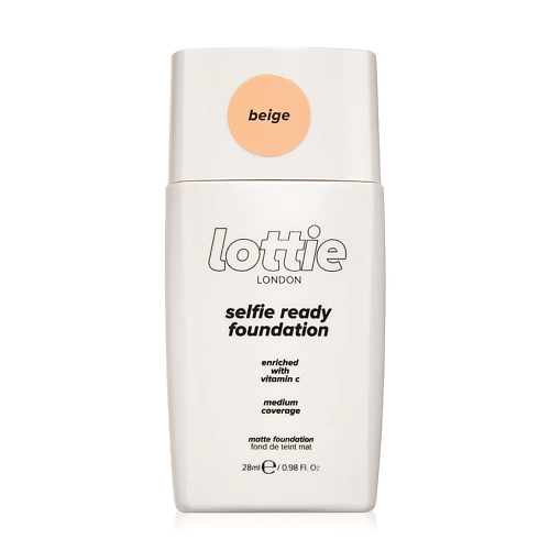 

LOTTIE LONDON Матирующее тональное средство Selfie Ready, Матирующее тональное средство Selfie Ready