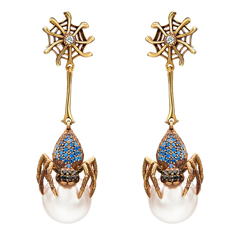 

FIORE DI FIRENZE Серьги Ragno Art Nouveau piccolo, Серьги Ragno Art Nouveau piccolo