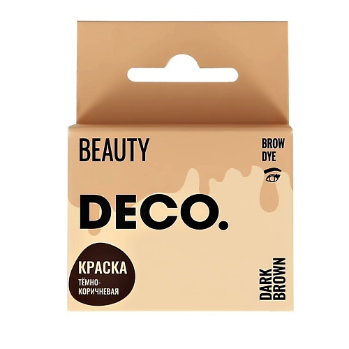 фото Deco. краска для бровей в саше с окислителем