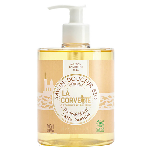 

LA CORVETTE Мыло жидкое органическое Гипоаллергенное Douceur Bio Liquid Soap, Мыло жидкое органическое Гипоаллергенное Douceur Bio Liquid Soap
