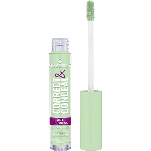 

ESSENCE Консилер Correct & Conceal Anti Redness Concealer, Консилер Correct & Conceal Anti Redness Concealer