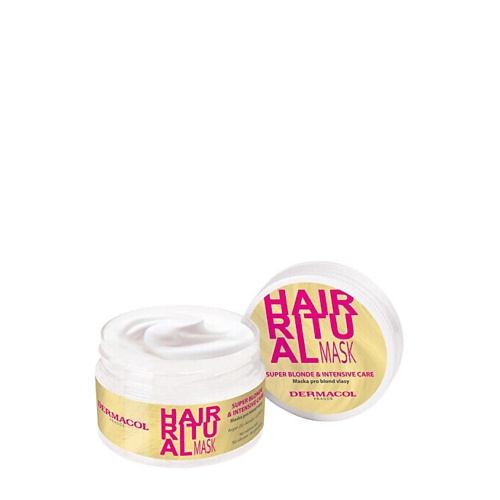 

DERMACOL Hair Ritual Осветляющая и питательная маска для волос, Hair Ritual Осветляющая и питательная маска для волос
