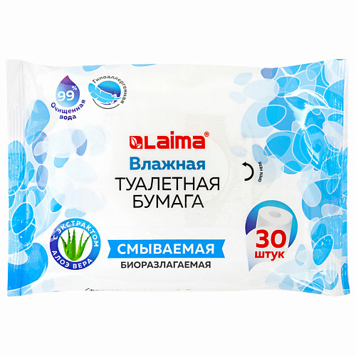 

LAIMA Бумага туалетная влажная 1, Бумага туалетная влажная