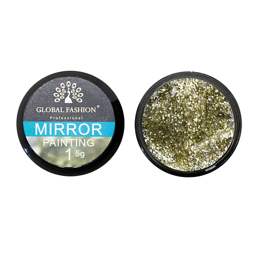 

GLOBAL FASHION Гель краска Mirror 01, Гель краска Mirror 01