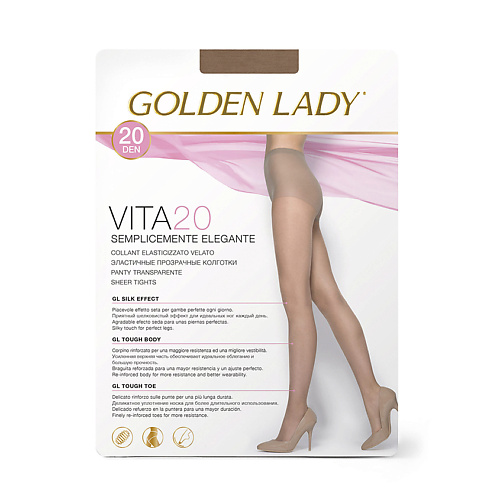 GOLDEN LADY Колготки женские 20 den VITA Playa 2
