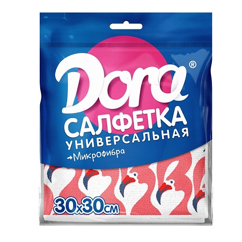   Лэтуаль DORA Салфетка из микрофибры с цветным рисунком 1