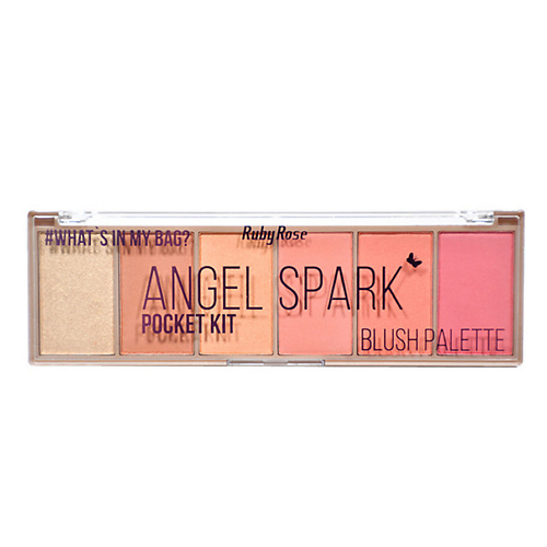 Палетки для лица  Летуаль RUBY ROSE Палетка румян Angel Spark