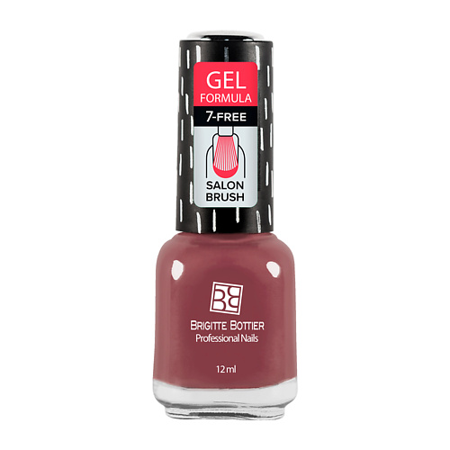 BRIGITTE BOTTIER Лак для ногтей GEL FORMULA тон 01 прозрачный 320₽