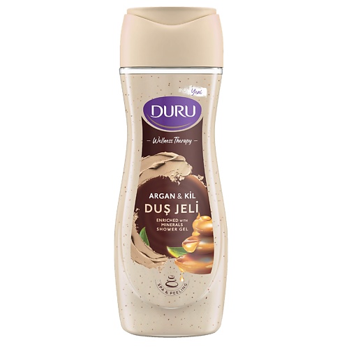 

DURU Гель для душа Wellness Therapy Масло арганы & Глина 450.0, Гель для душа Wellness Therapy Масло арганы & Глина