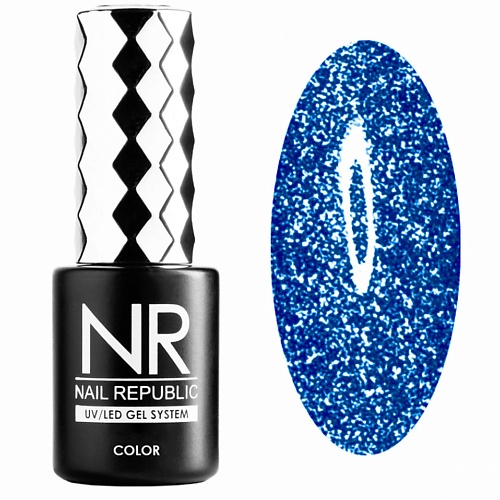 

NAIL REPUBLIC Гель-лак светоотражающий NR Flash, Гель-лак светоотражающий NR Flash