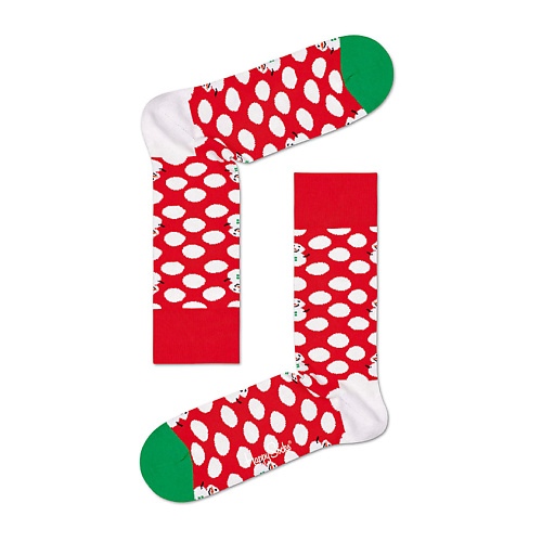 

HAPPY SOCKS Носки Big Dot Snowman, Носки Big Dot Snowman