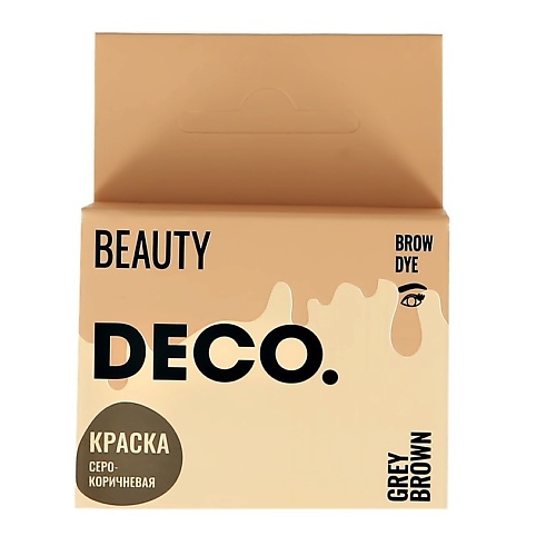 фото Deco. краска для бровей в саше с окислителем