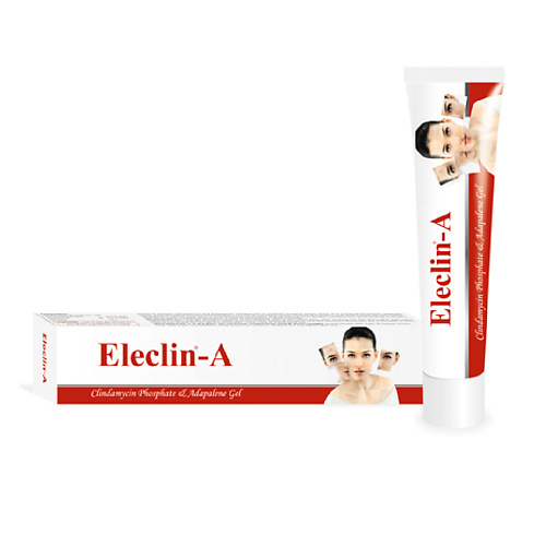 

ELEGANT COSMED Гель анти-акне с клиндамицином 1% и адапаленом 0,1% Eleclin-A 15.0, Гель анти-акне с клиндамицином 1% и адапаленом 0,1% Eleclin-A
