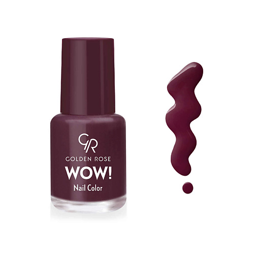 Лак для ногтей GOLDEN ROSE Лак для ногтей WOW! Nail Color Clear