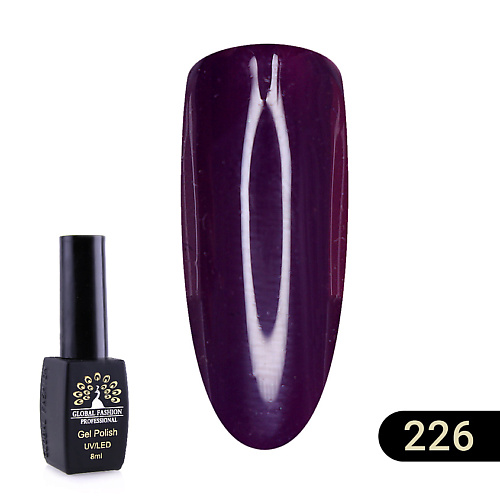 

GLOBAL FASHION Гель-лак BLACK ELITE 001, Гель-лак BLACK ELITE 001