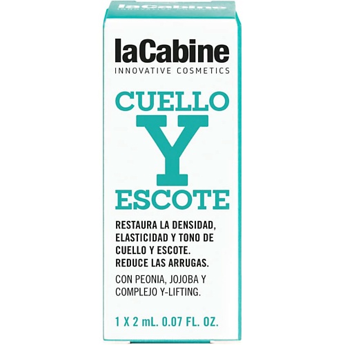 

LA CABINE Сыворотка в ампулах для области шеи и декольте NECK&DECOLLETE 2.0, Сыворотка в ампулах для области шеи и декольте NECK&DECOLLETE