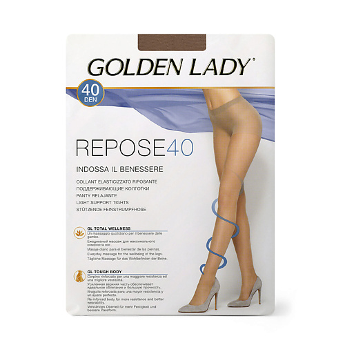 GOLDEN LADY Колготки женские 40 den Repose Visone 5