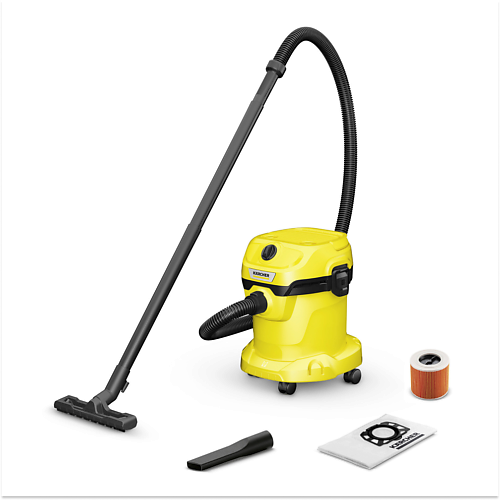 

KARCHER Хозяйственный пылесос WD 2 PLUS V-15/6/18/C, Хозяйственный пылесос WD 2 PLUS V-15/6/18/C