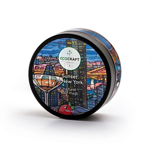 

ECOCRAFT Маска для блеска волос Закат в Нью-Йорке Sunset in New York Natural Hair Mask 150, Маска для блеска волос Закат в Нью-Йорке Sunset in New York Natural Hair Mask