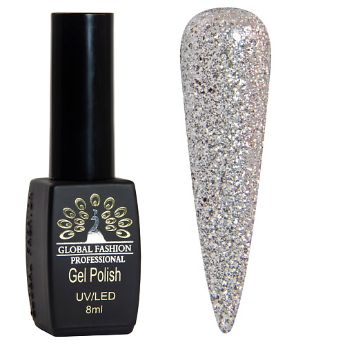 

GLOBAL FASHION Гель-лак BLACK ELITE 001, Гель-лак BLACK ELITE 001
