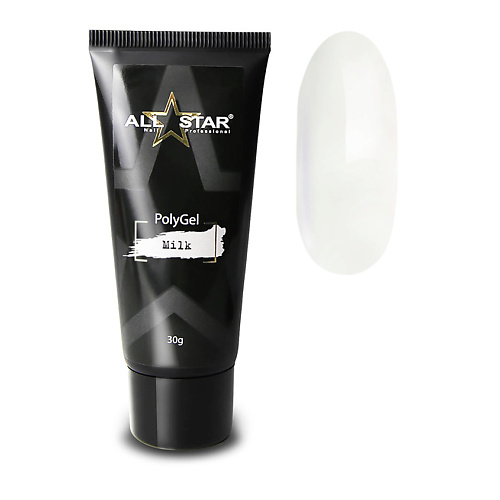 

ALL STAR PROFESSIONAL PolyGel "Crystal" для моделирования и укрепления ногтей, PolyGel "Crystal" для моделирования и укрепления ногтей