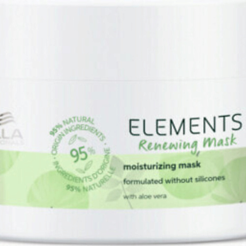 

WELLA Elements Увлажняющая маска, Elements Увлажняющая маска