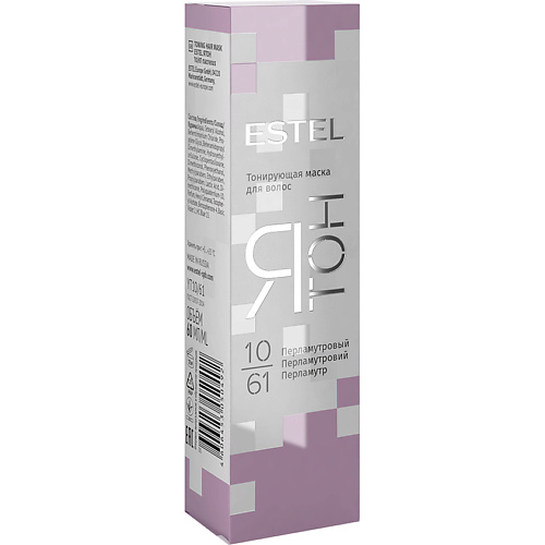 Профессиональные маски ESTEL PROFESSIONAL Тонирующая маска для волос Ятон Toning Hair Mask