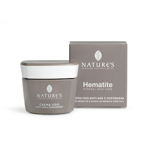 

NATURE'S HARMONY AND WELLBEING Крем после бритья антивозрастной Hematite Nature's 50.0, Крем после бритья антивозрастной Hematite Nature's