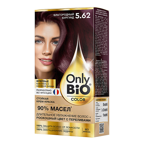 

ONLY BIO Стойкая крем-краска для волос, Стойкая крем-краска для волос
