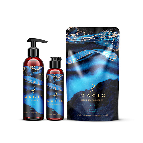

PURE BASES SPA Бокс подарочный magic air wild strawberries and cashmere wood шампунь,скраб,масло, SPA Бокс подарочный magic air wild strawberries and cashmere wood шампунь,скраб,масло